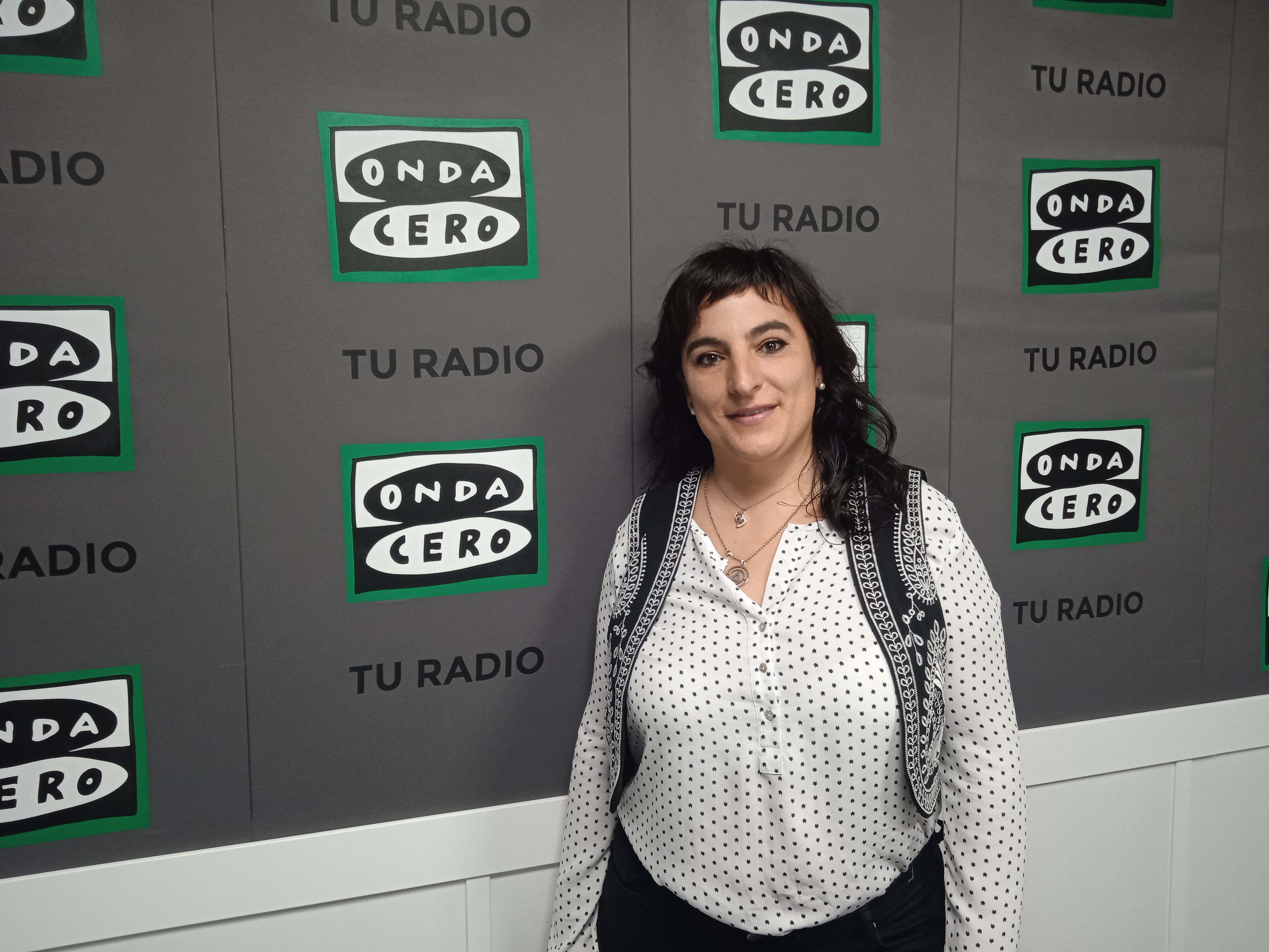 Silvia Argilés en la Cadena de Teruel Silvia Argilés en la Cadena de Teruel