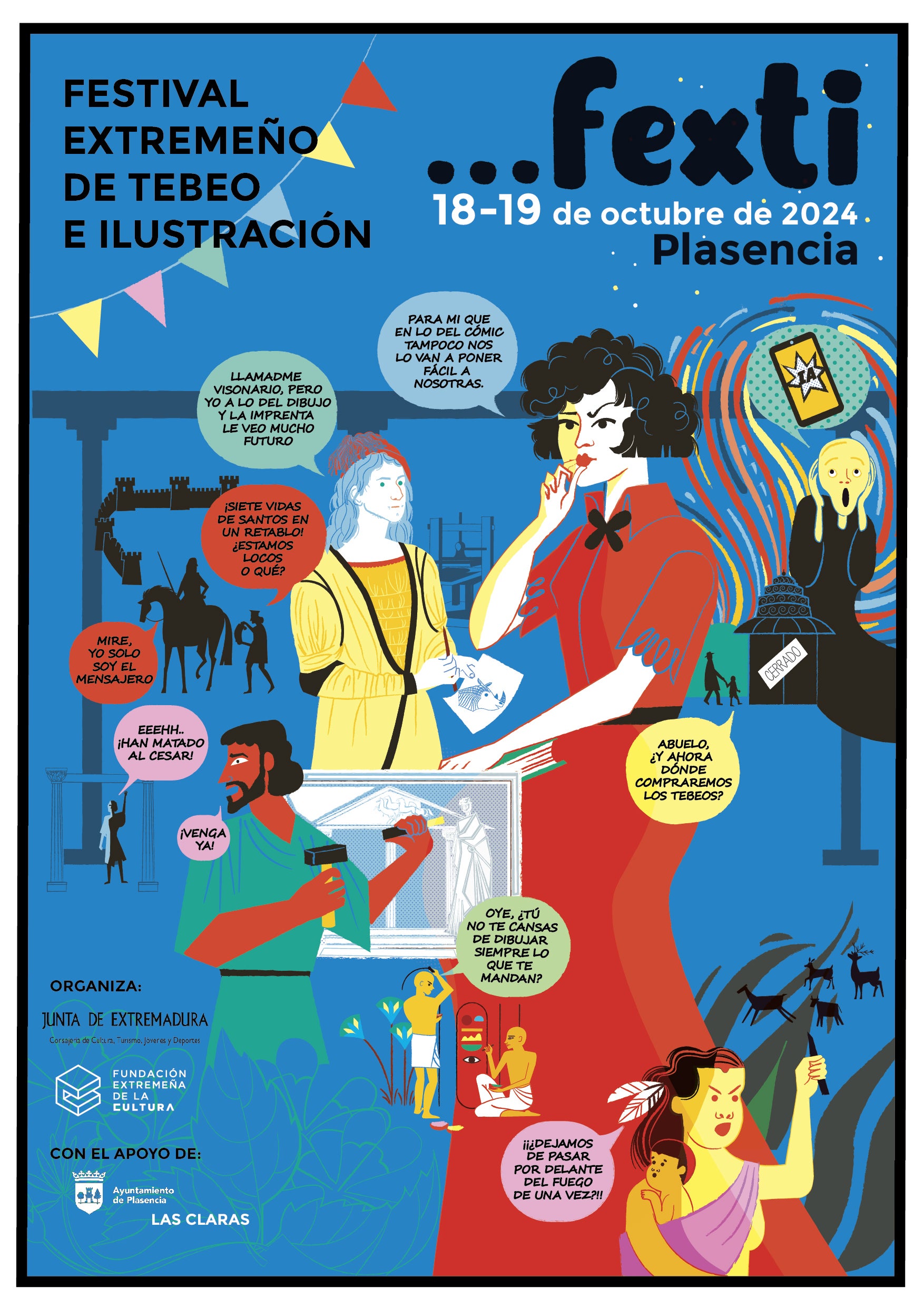 El Festival Extremeño de Tebeo e Ilustración reúne a autores y guionistas como Alicia Vallina y Javier de Isusi en torno al cómic histórico El Festival Extremeño de Tebeo e Ilustración reúne a autores y guionistas como Alicia Vallina y Javier de Isusi en torno al cómic histórico