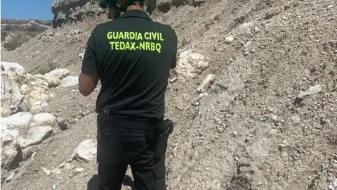 Retirados 17 explosivos en Gúdar Javalambre guardia civil