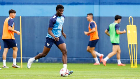 Entrenamiento del M&aacute;laga CF