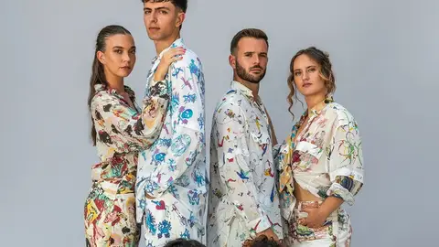 Grupo estampado Francis Montesinos años 80 Grupo estampado Francis Montesinos años 80