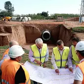 El alcalde de Burriana, Jorge Monferrer, ha firmado el acta de replanteo para iniciar las obras. El alcalde de Burriana, Jorge Monferrer, ha firmado el acta de replanteo para iniciar las obras.