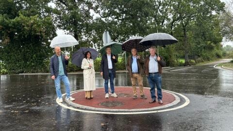 Inaugurada la rotonda del cam&iacute;n de la Piti