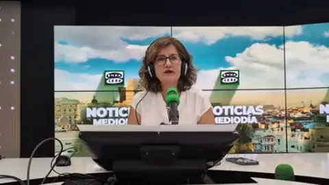 Elena Gijón en 'Noticias Mediodía' Elena Gijón en 'Noticias Mediodía'