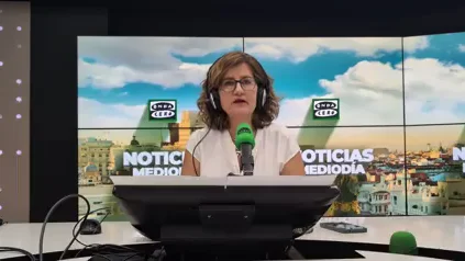 Elena Gijón en 'Noticias Mediodía' Elena Gijón en 'Noticias Mediodía'