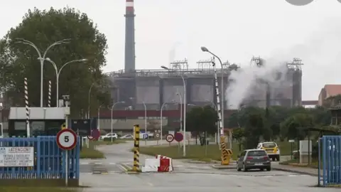 Planta de Alcoa en San Cibrao Planta de Alcoa en San Cibrao