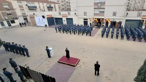Tolón reciben a los alumnos en prácticas de la Guardia Civil Tolón reciben a los alumnos en prácticas de la Guardia Civil