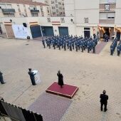 Tolón reciben a los alumnos en prácticas de la Guardia Civil 