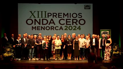Ya puedes ver el vídeo completo de la gala de los Premios Onda Menorca 2024 Ya puedes ver el vídeo completo de la gala de los Premios Onda Menorca 2024