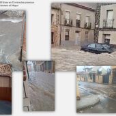 Una tromba de agua de casi 60 litros en 15 minutos provoca importantes destrozos en Carbonero el Mayor