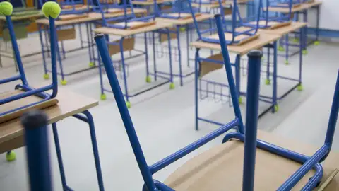 Archivo - Aula de un colegio. Archivo - Aula de un colegio.