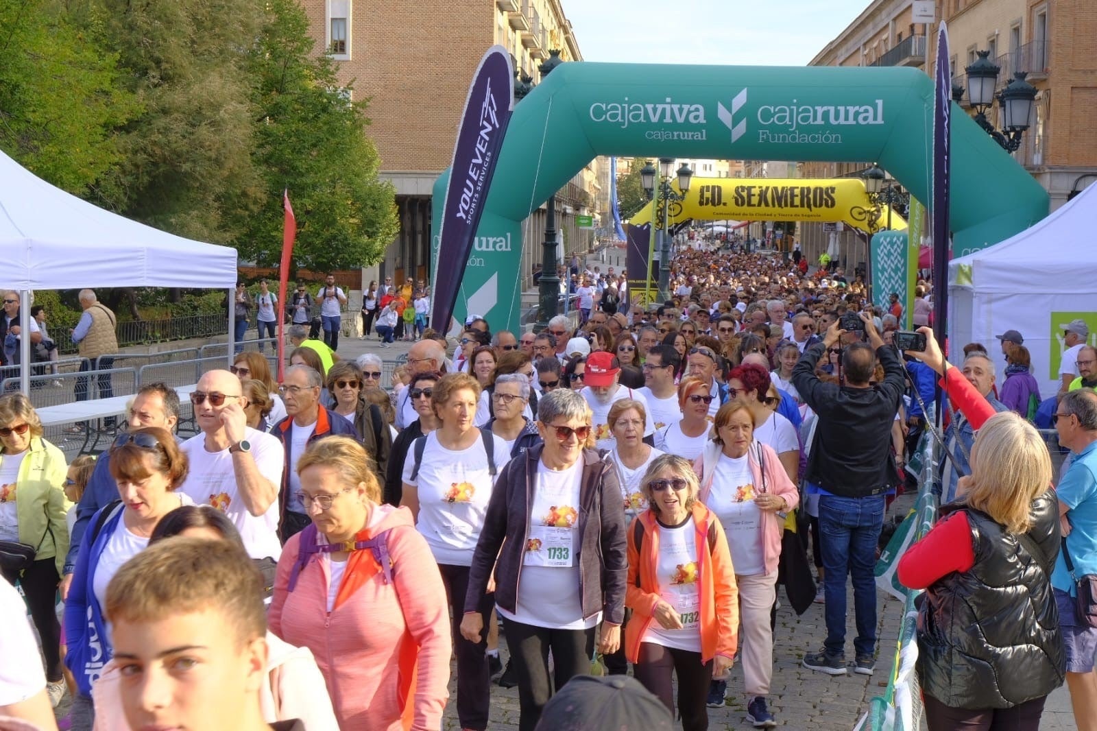 La Marcha y la Carrera solidarias de Caja Rural de este domingo alcanzan las 2.000 inscripciones La Marcha y la Carrera solidarias de Caja Rural de este domingo alcanzan las 2.000 inscripciones