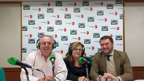 Sito Cantero, Consoli Romero y Marcelo Abenza