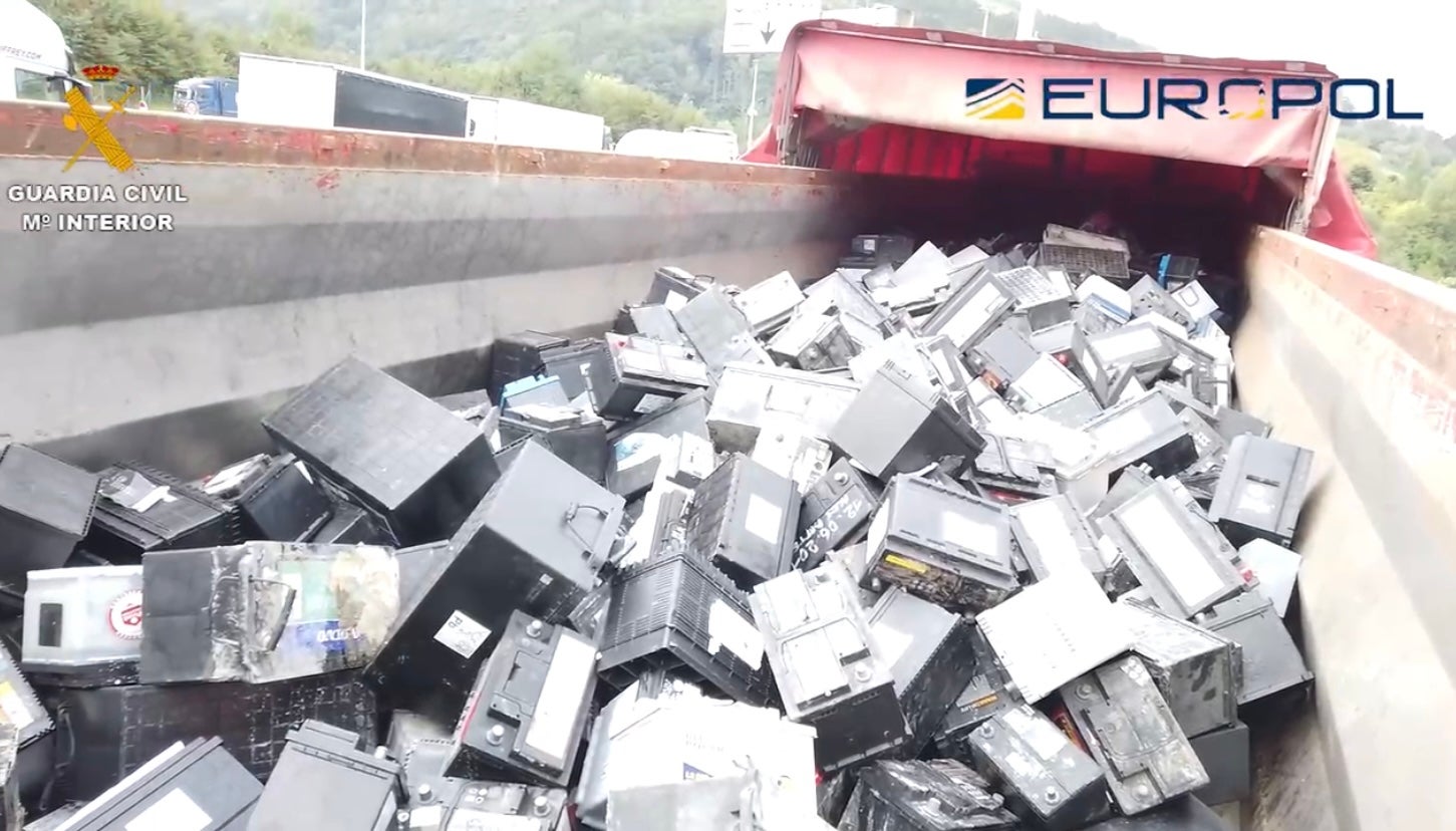 Desarticulado un entramado criminal dedicado al tráfico internacional de residuos Desarticulado un entramado criminal dedicado al tráfico internacional de residuos