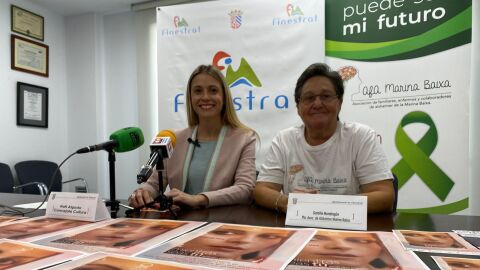 Garbi&ntilde;e Mondrag&oacute;n (AFA) y Nati Algado 