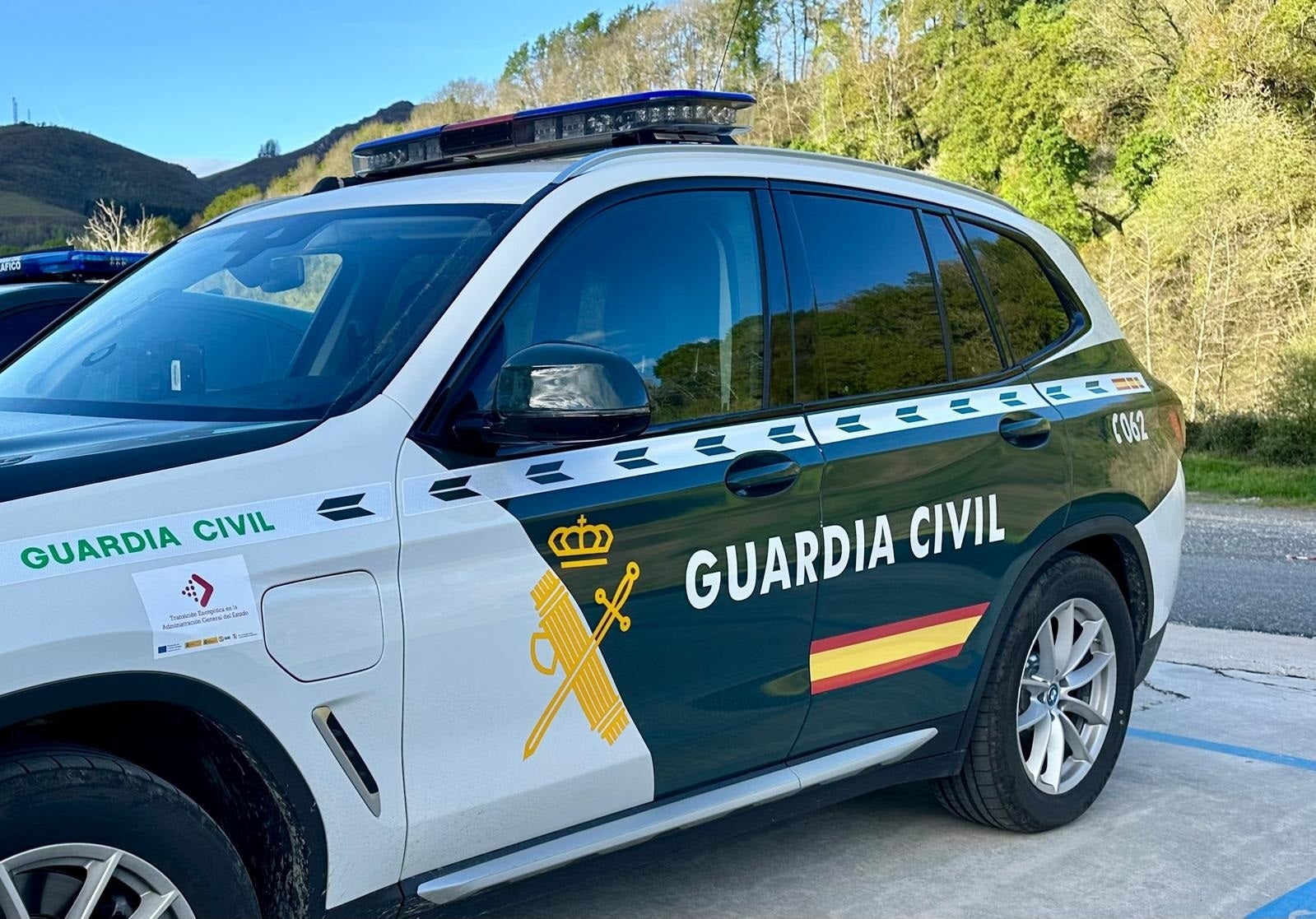 Imagen de un coche de la Guardia Civil. Imagen de un coche de la Guardia Civil.