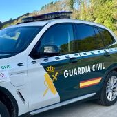 Imagen de un coche de la Guardia Civil.