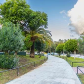 Vista de una de las calles remodeladas por las obras de la Barriada Andalucía Vista de una de las calles remodeladas por las obras de la Barriada Andalucía