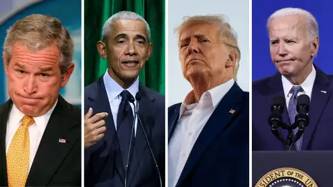 De Washington a Biden: todos los presidentes que ha tenido Estados Unidos De Washington a Biden: todos los presidentes que ha tenido Estados Unidos