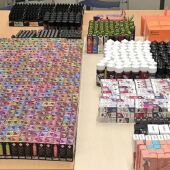 La policía local de Benidorm interviene dos mil vapers que incumplen la ley sanitaria