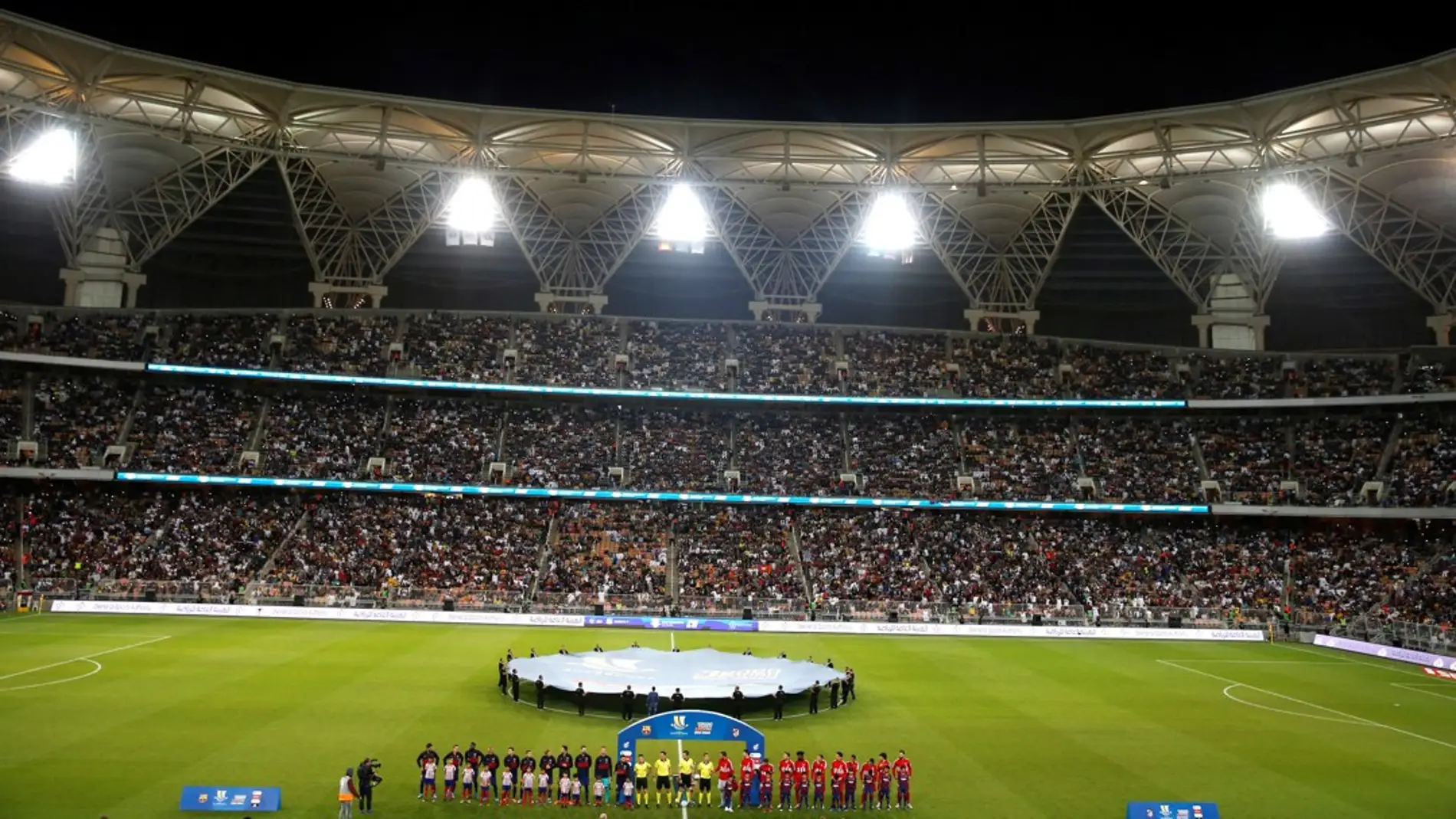 Imagen de estadio Rey Abdullah, en la ciudad de Yeda (Arabia Saudí) Imagen de estadio Rey Abdullah, en la ciudad de Yeda (Arabia Saudí)