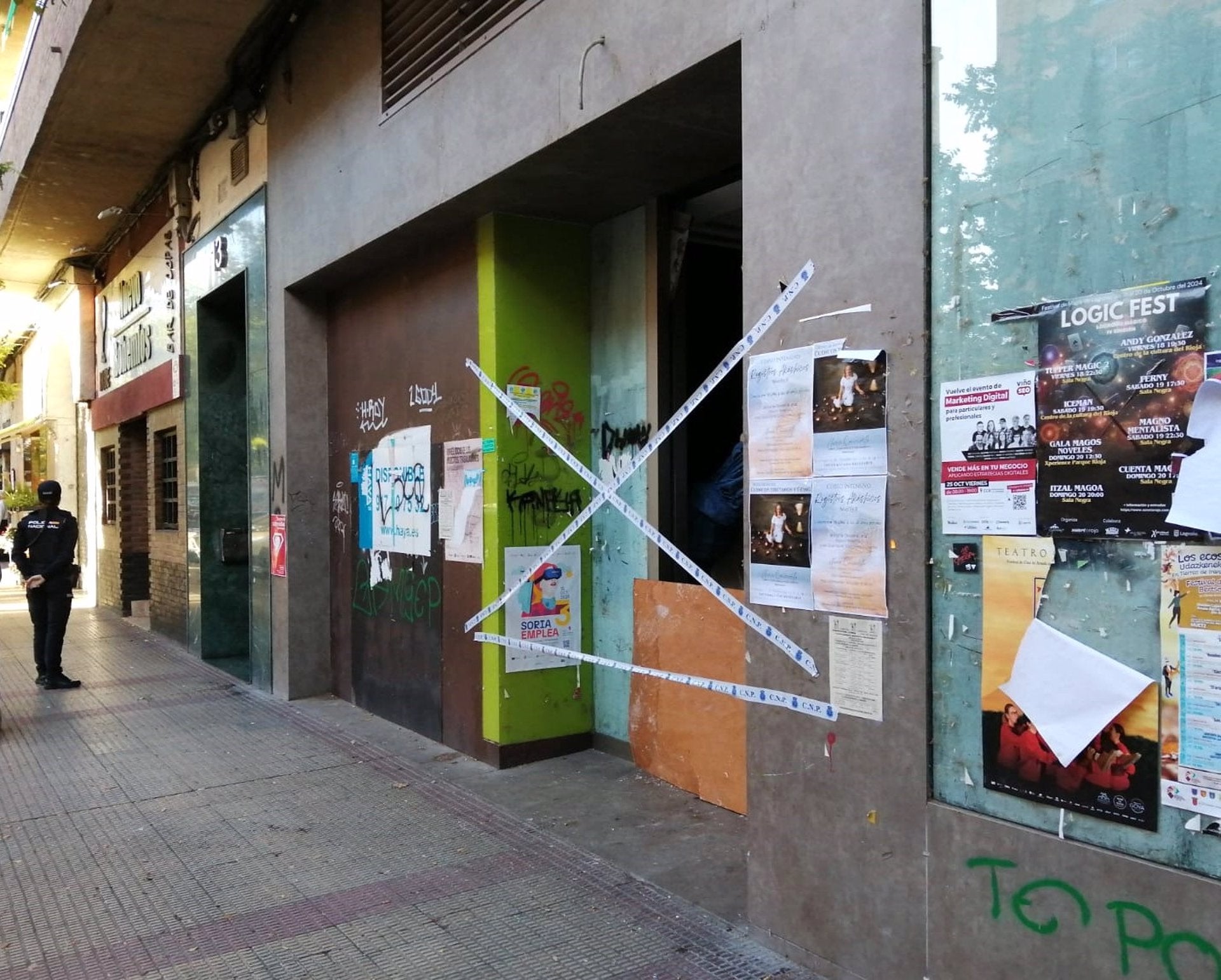 Dos detenidos por la muerte violenta de dos personas en Logroño Dos detenidos por la muerte violenta de dos personas en Logroño