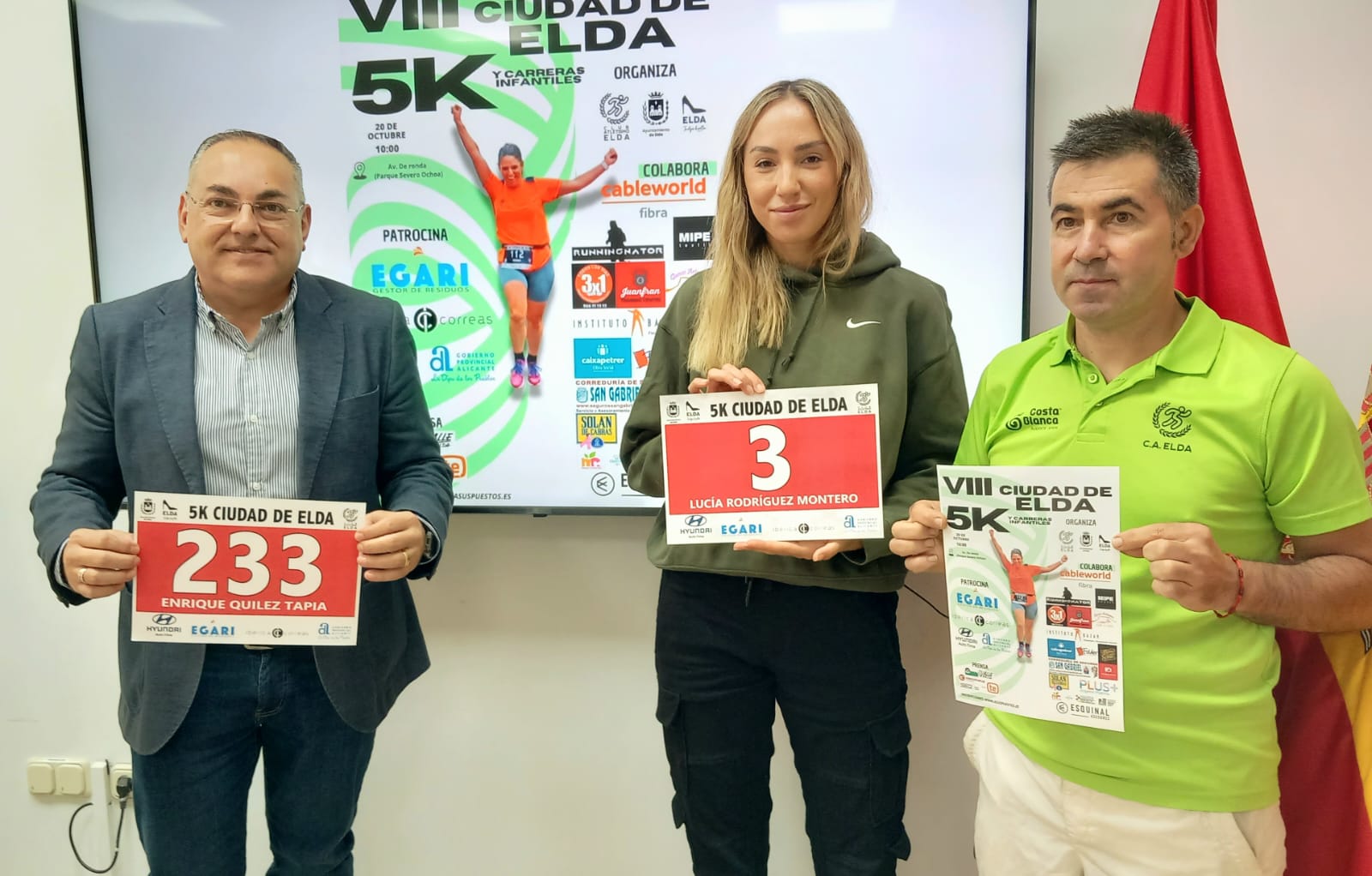 Más de mil deportistas se dan cita este domingo en el '5K Villa de Elda' Más de mil deportistas se dan cita este domingo en el '5K Villa de Elda'