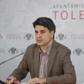 Juanjo Alcalde en rueda de prensa