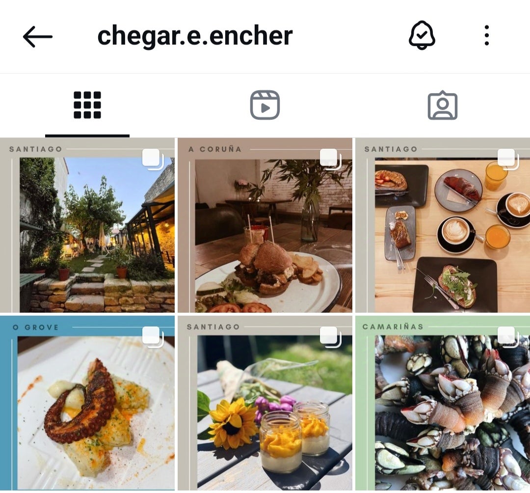 Chegar e encher: la pasión gastro de Cris Alonso Chegar e encher: la pasión gastro de Cris Alonso