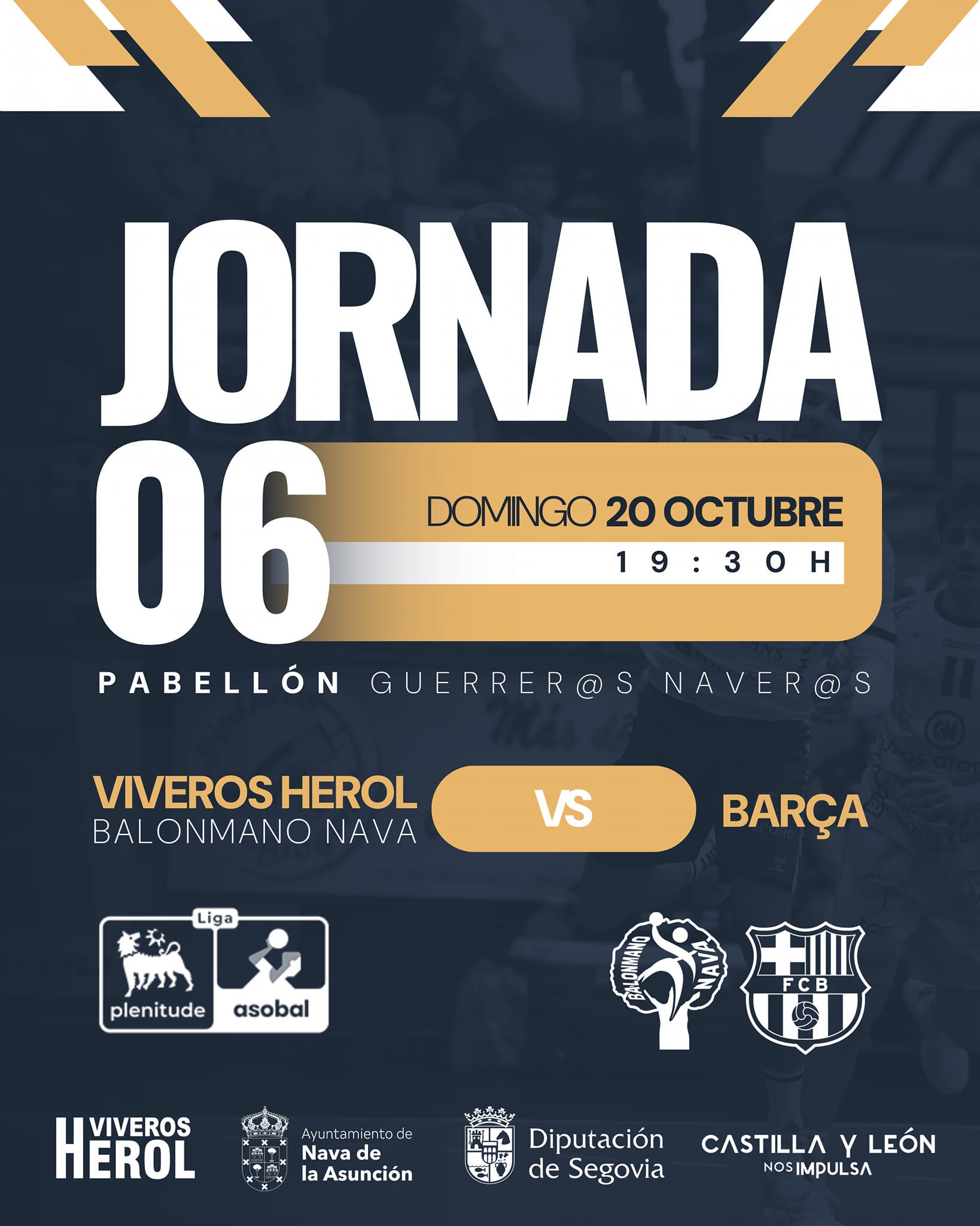 Nava de la Asunción se prepara para la gran fiesta del balonmano este domingo con la llegada del FC Barcelona Nava de la Asunción se prepara para la gran fiesta del balonmano este domingo con la llegada del FC Barcelona