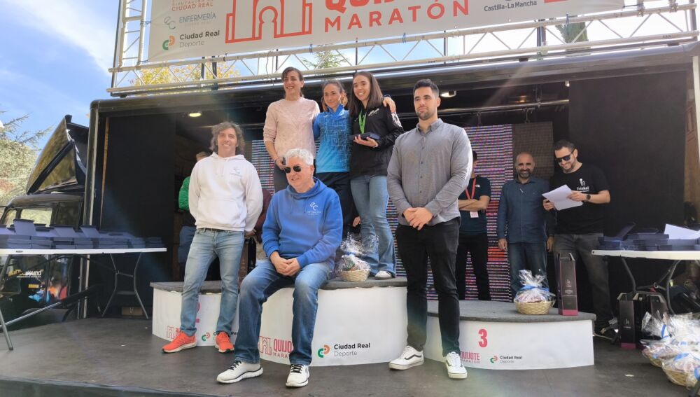 Ganadoras de los 10 km femenino