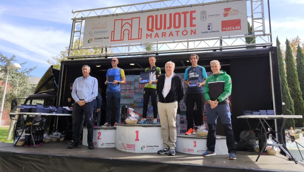 Ganadores del maratón masculino