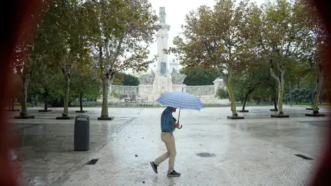 Imagen de un día lluvioso en Andalucía Imagen de un día lluvioso en Andalucía
