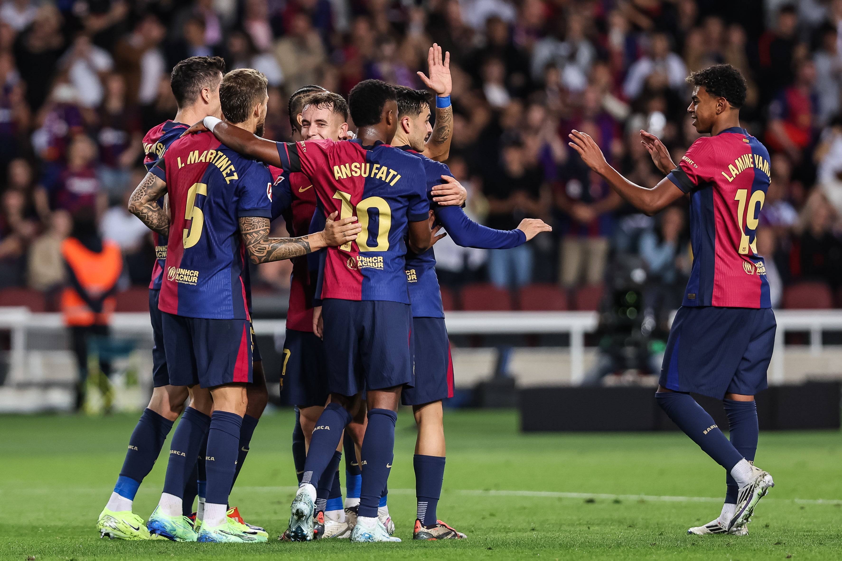 El Barcelona lidera el encuentro ante el Sevilla antes del clásico El Barcelona lidera el encuentro ante el Sevilla antes del clásico
