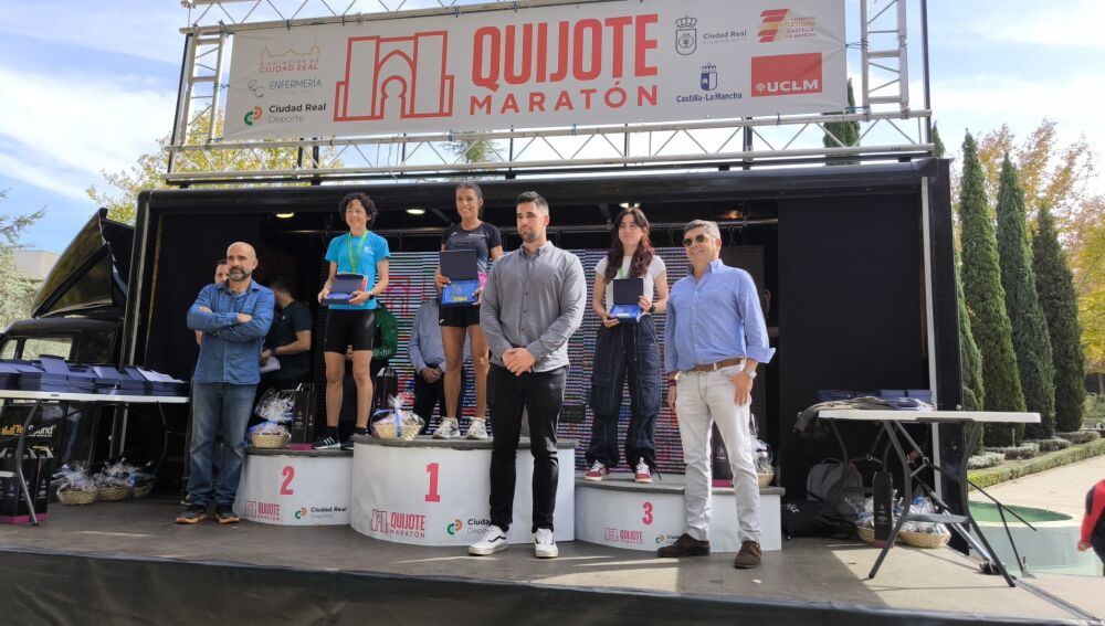 Ganadoras del maratón femenino