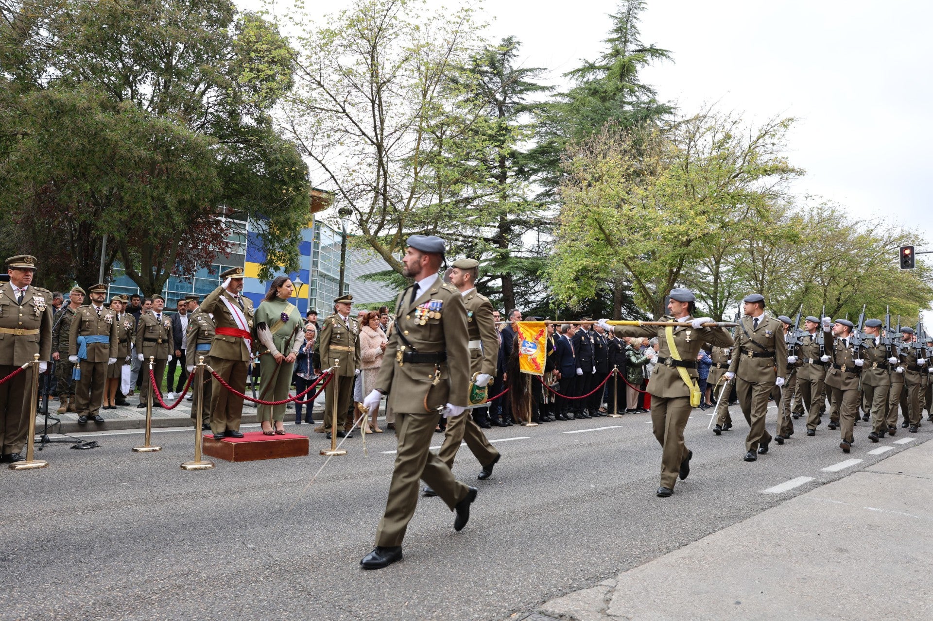 Palencia acoge la Jura de la Bandera para personal civil Palencia acoge la Jura de la Bandera para personal civil