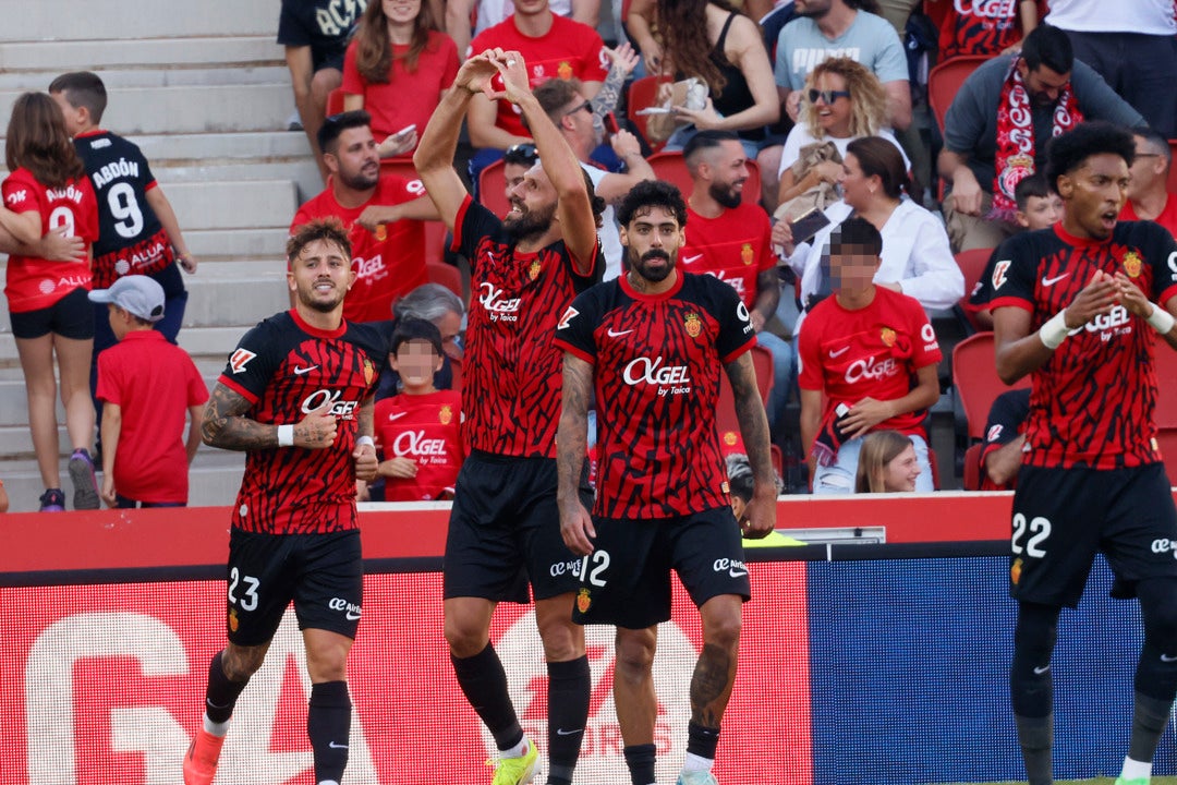 Muriqi rubrica el triunfo del Mallorca Muriqi rubrica el triunfo del Mallorca