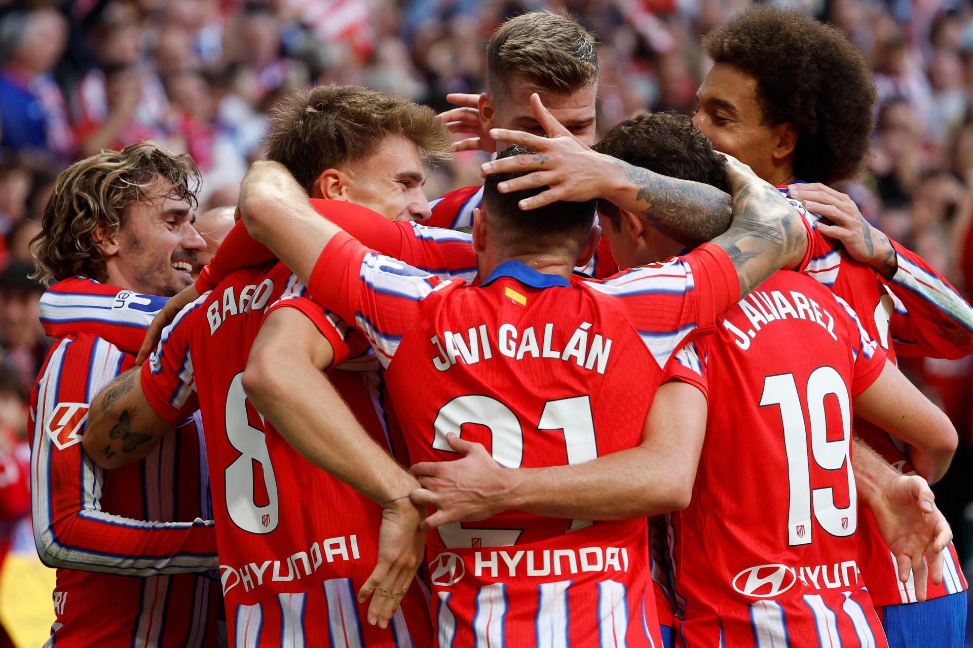 Sorloth y Griezmann dan la victoria al Atleti y se afianzan el tercer puesto Sorloth y Griezmann dan la victoria al Atleti y se afianzan el tercer puesto