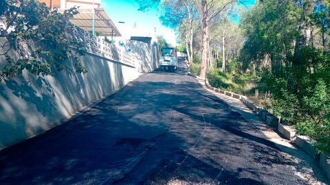 Uno de los caminos rurales recientemente adecuados por el Consell Agrari de Sagunto