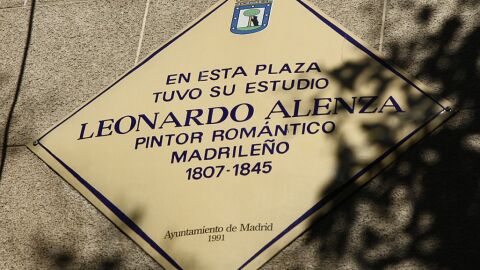 Placa de Leonardo Alenza