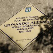 Placa de Leonardo Alenza