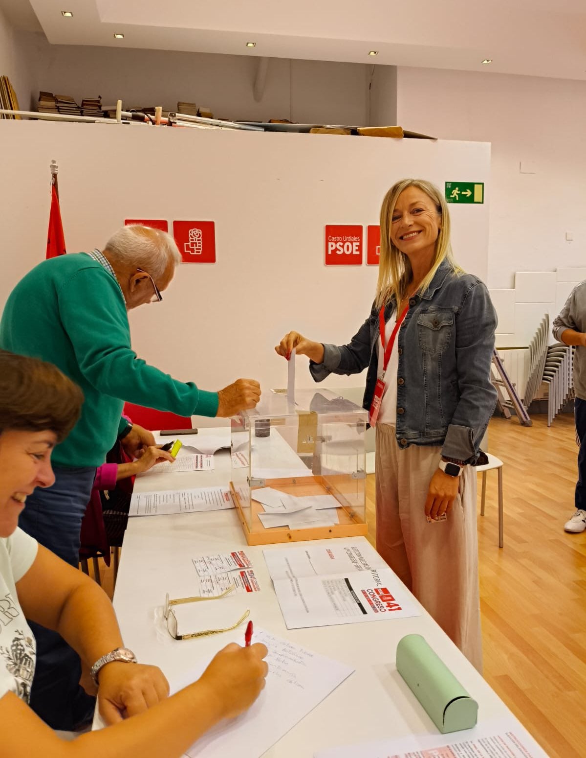 Susana Herrán: "El cambio es imparable" en el PSOE de Cantabria Susana Herrán: "El cambio es imparable" en el PSOE de Cantabria