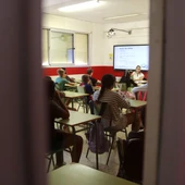 Una aula de l'institut Terres de Ponent de Mollerussa Una aula de l'institut Terres de Ponent de Mollerussa
