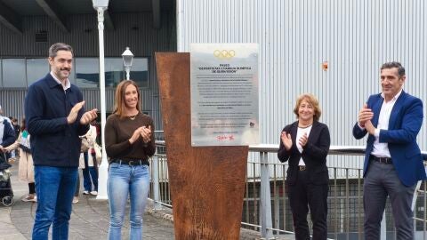 Inaugurado el paseo de los ol&iacute;mpicos de Gij&oacute;n