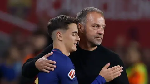 Flick: "La vuelta de Gavi es muy importante para el equipo" Flick: "La vuelta de Gavi es muy importante para el equipo"