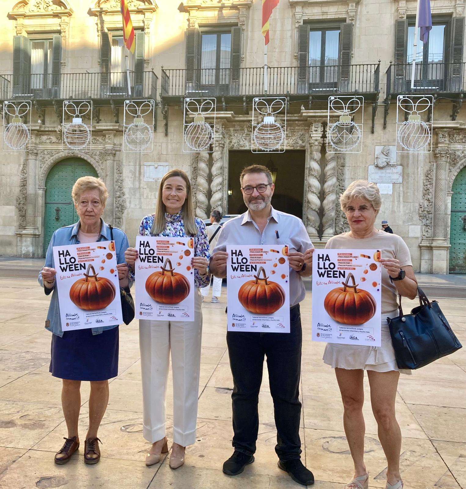 Alicante celebrará fiestas de Halloween en tres plazas de la ciudad para acercar y fomentar el comercio local Alicante celebrará fiestas de Halloween en tres plazas de la ciudad para acercar y fomentar el comercio local