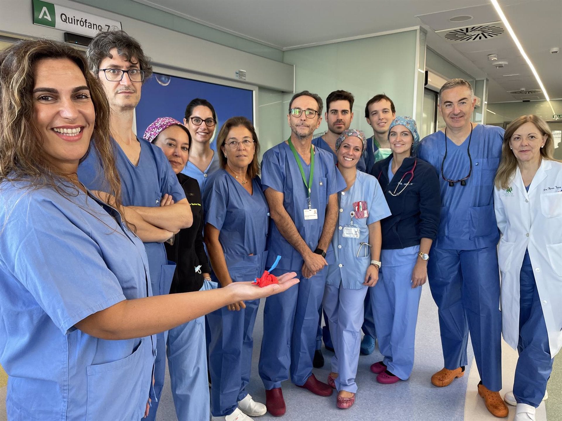 Operado con éxito un bebé de un año con una "grave malformación" en su aparato respiratorio Operado con éxito un bebé de un año con una "grave malformación" en su aparato respiratorio