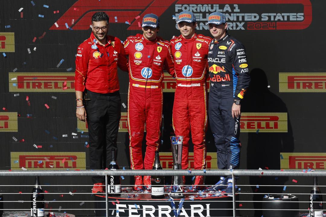 Leclerc gana en Austin por delante de Sainz Leclerc gana en Austin por delante de Sainz