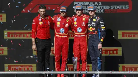 Leclerc gana en Austin por delante de Sainz Leclerc gana en Austin por delante de Sainz