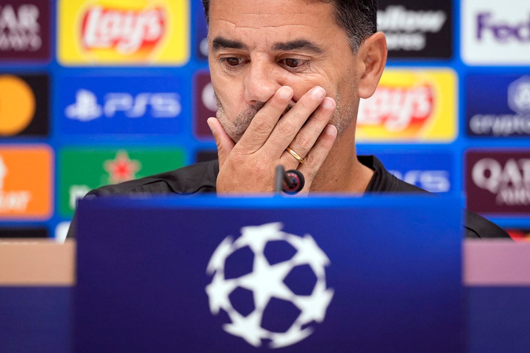 Míchel: "La clasificación nos dice que tenemos que ganar sí o sí" Míchel: "La clasificación nos dice que tenemos que ganar sí o sí"